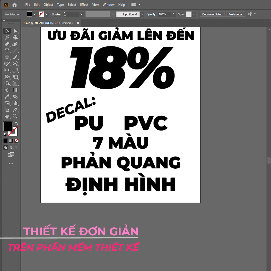 HƯỚNG DẪN CẮT & ÉP DECAL PHẢN QUANG 7 MÀU BỀN VÀ ĐẸP CHUẨN FILE