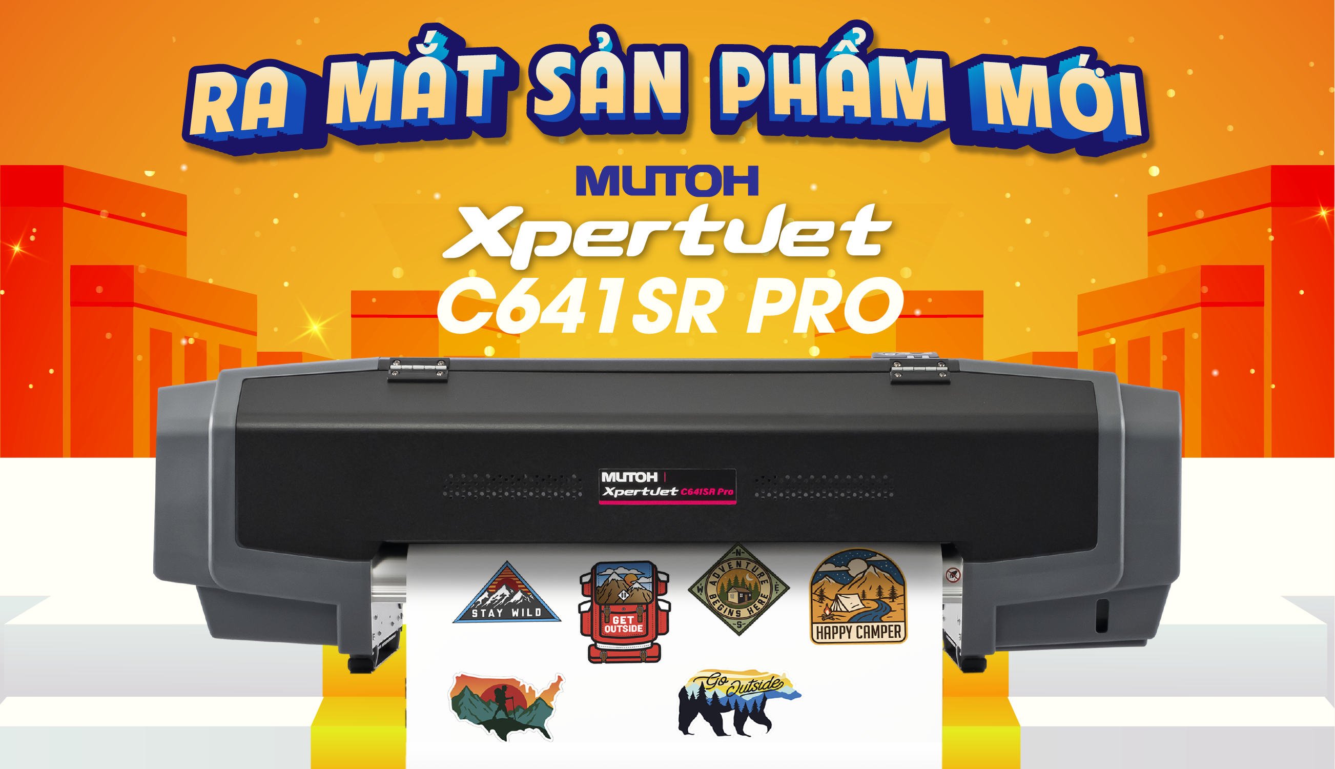 RA MẮT MÁY VỪA IN VỪA CẮT MUTOH XPJ C641SR-P
